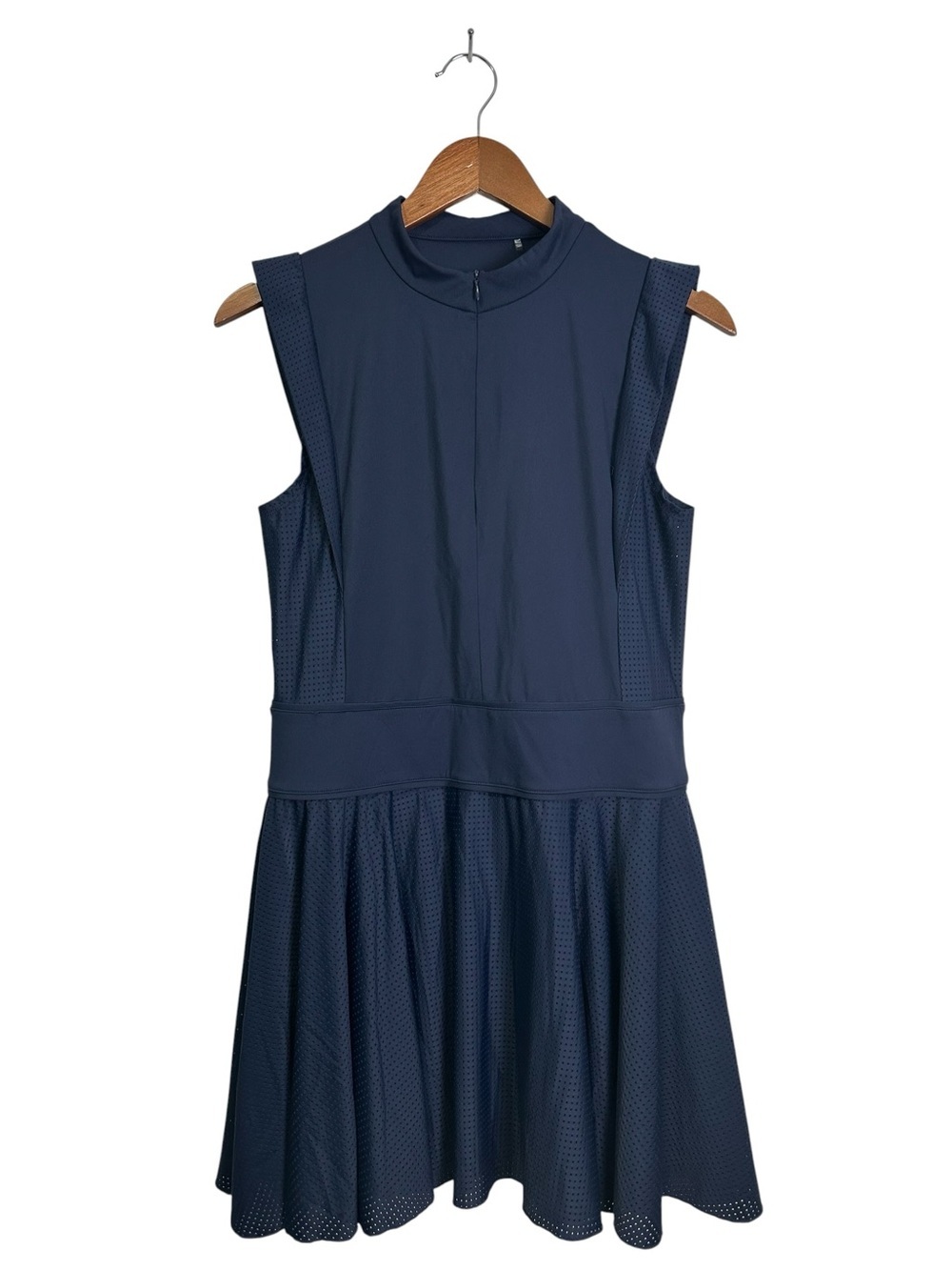 Avi Athletics M Navy Sleeveless Fit-and-Flare Jen’s Pickleball Dress